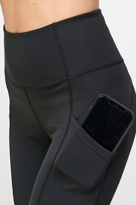 Move Mode Pocket Leggings – Black High-Waist