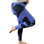 Ink Splash Tie-Dye Leggings