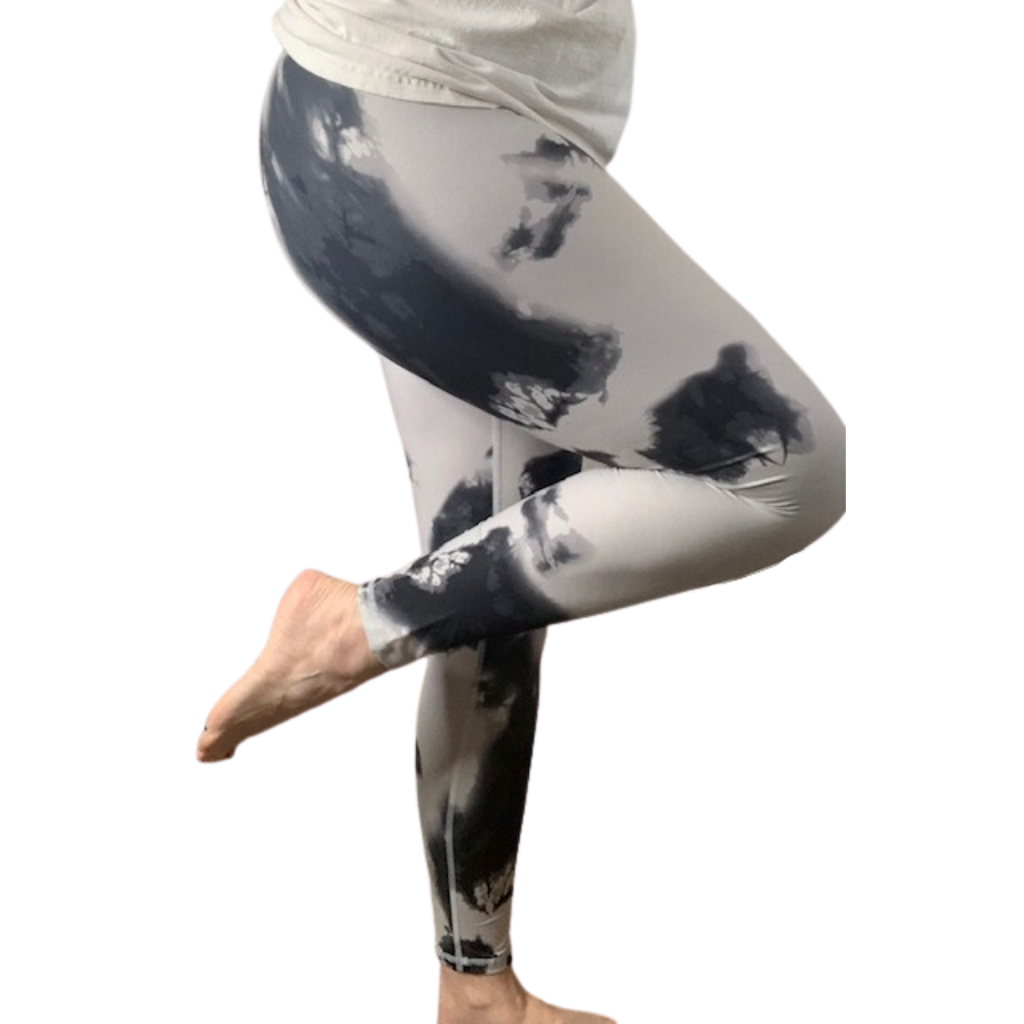 Ink Splash Tie-Dye Leggings