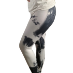 Ink Splash Tie-Dye Leggings