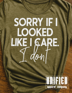 "Sorry If I Looked Like I Care… I Don’t." 😎🖤