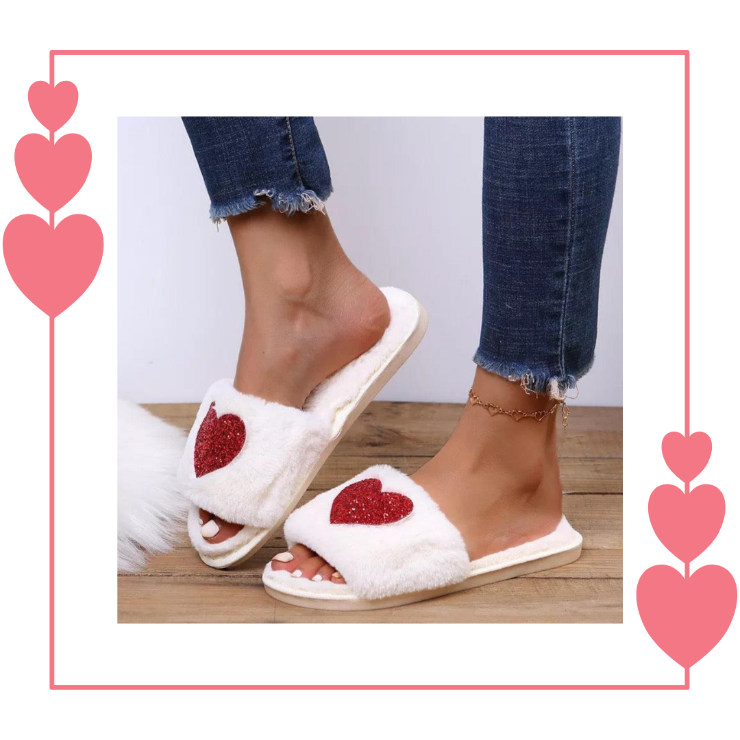 Valentines Day Slippers