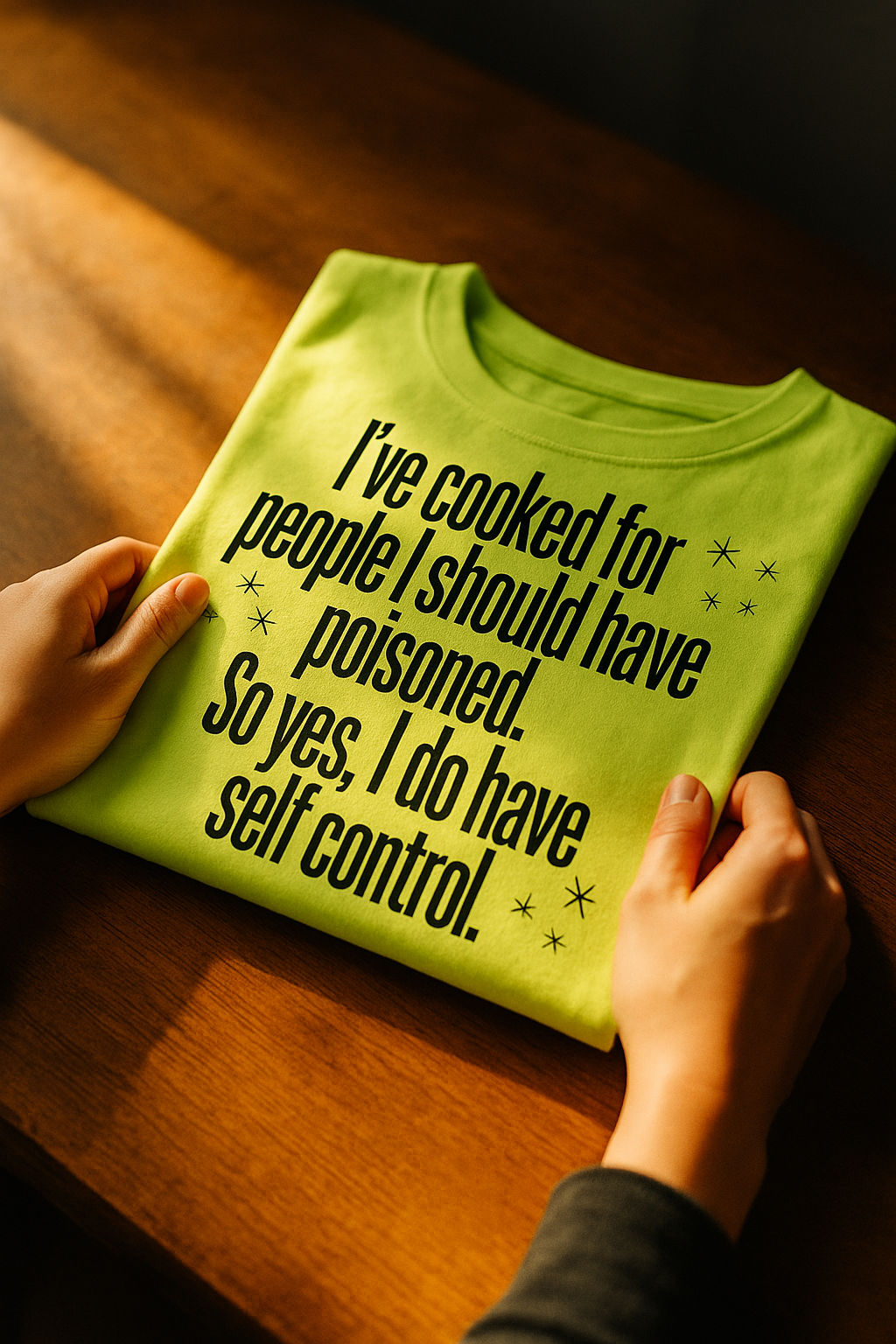 "I’ve Cooked for People I Should Have Poisoned… So Yes, I Have Self-Control" 🍴😈