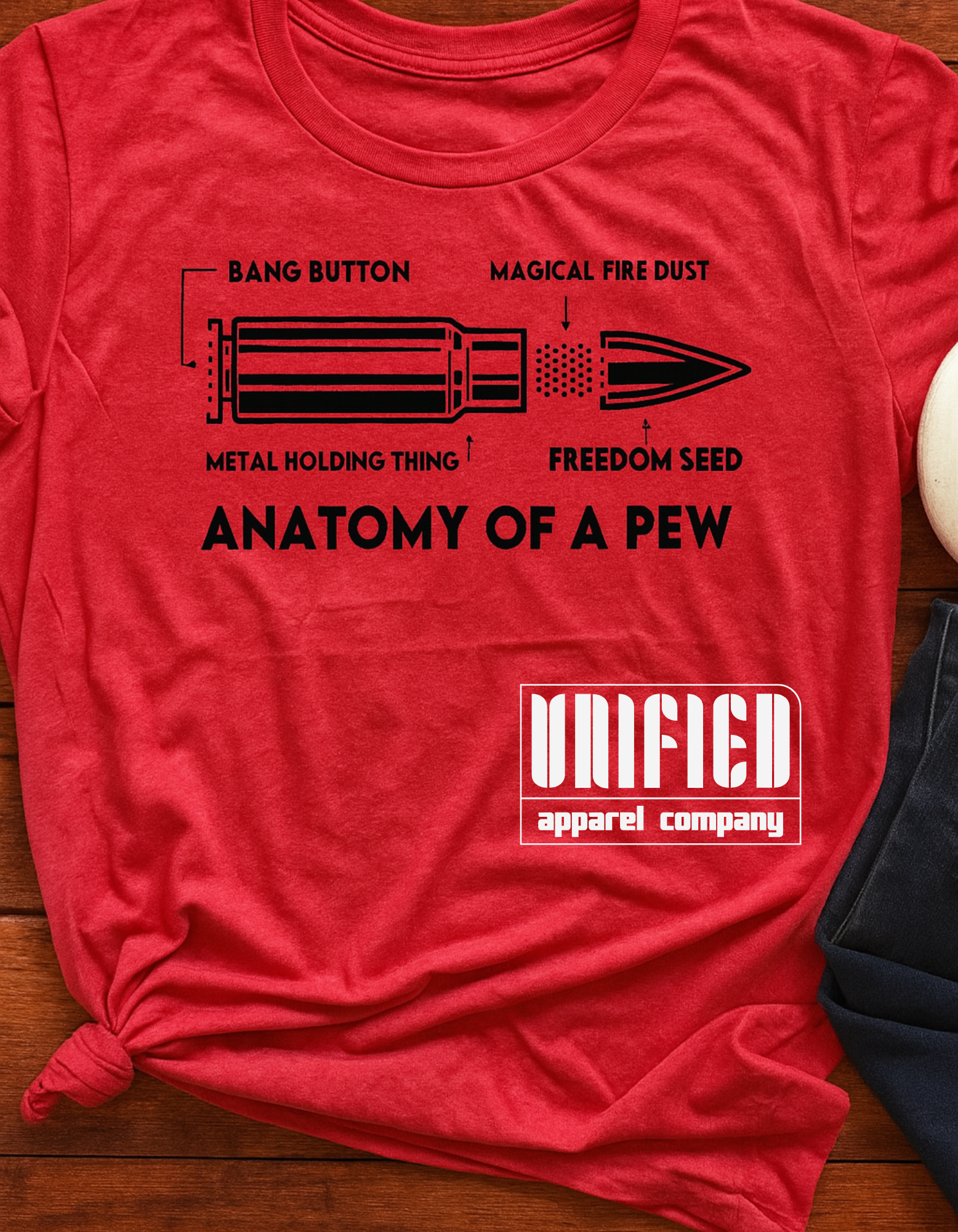 Anatomy of a Pew – Graphic Tee