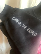 Empowered Women Empower Women Sweatshirt – Black & Neon Pink