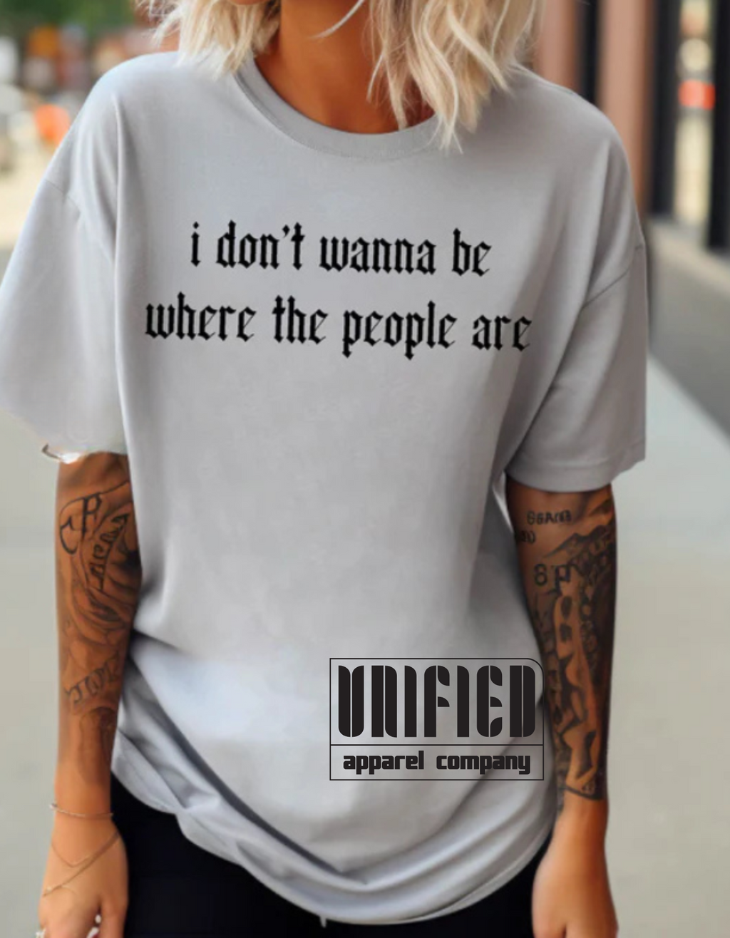 "I Don't Wanna Be Where the People Are"