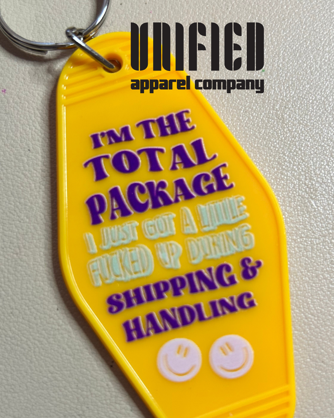 I’m the Total Package Keychain