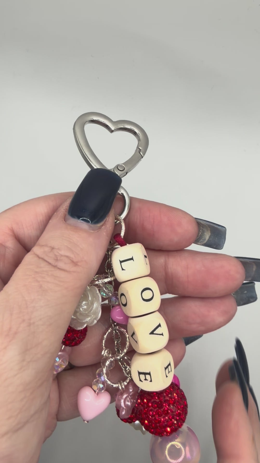 ❤️ “LOVE” Charm Keychain