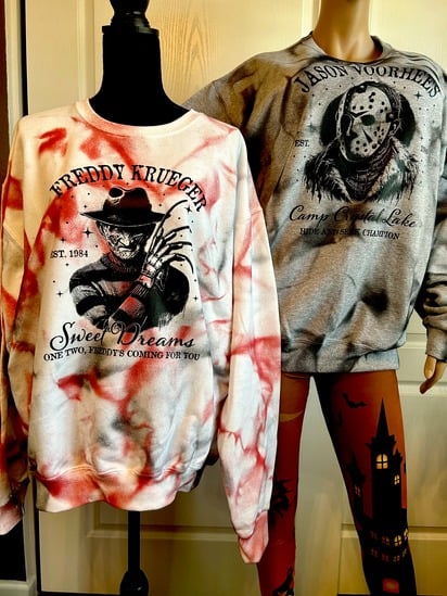 🔪 Custom Jason Voorhees Halloween Sweatshirt: The Slasher Classic! 🎃